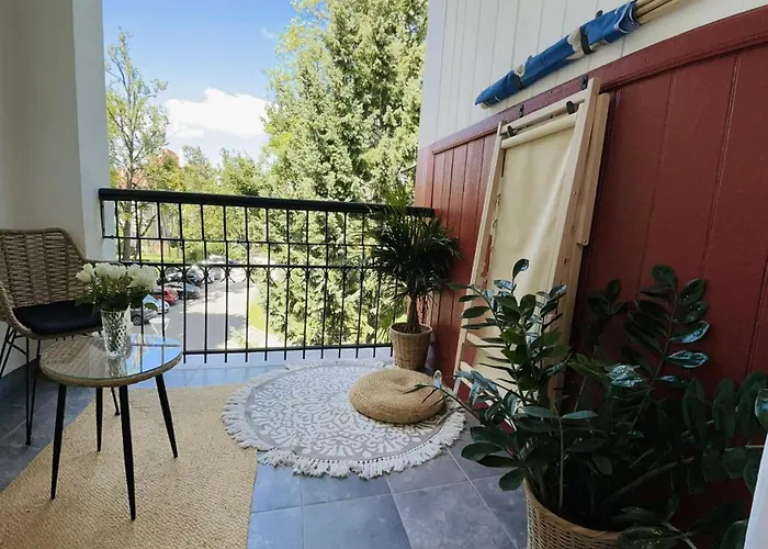 Apartman Mini Chrobrego Przy Plazy Z Loggia