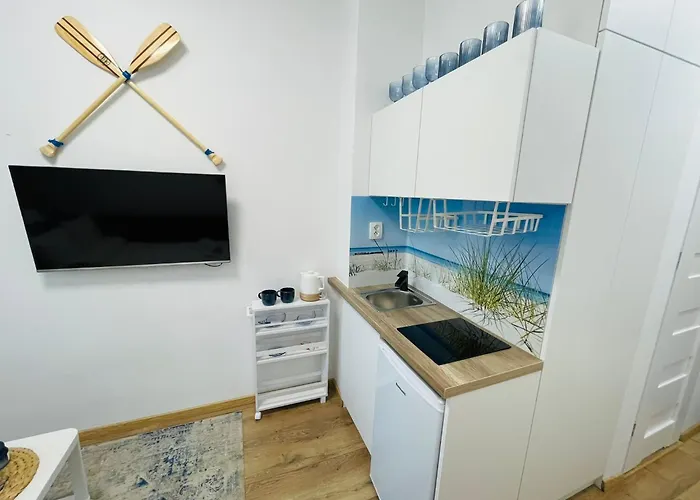 Mini Chrobrego Przy Plazy Z Loggia Apartman Sopot